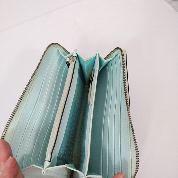 Kate Spade safiano leather zipper wallet - Picture 9 of 14